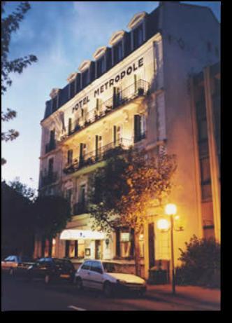 Arcantis Hotel Metropole ชาเตล-กียง ภายนอก รูปภาพ